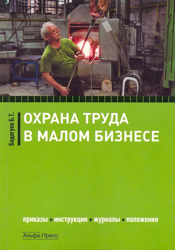 Книга Охрана труда в малом бизнесе. Приказы, инструкции, журналы, положения / (мягк). Бадагуев Б. (Альфа-пресс) (Булат Бадагуев) — 1