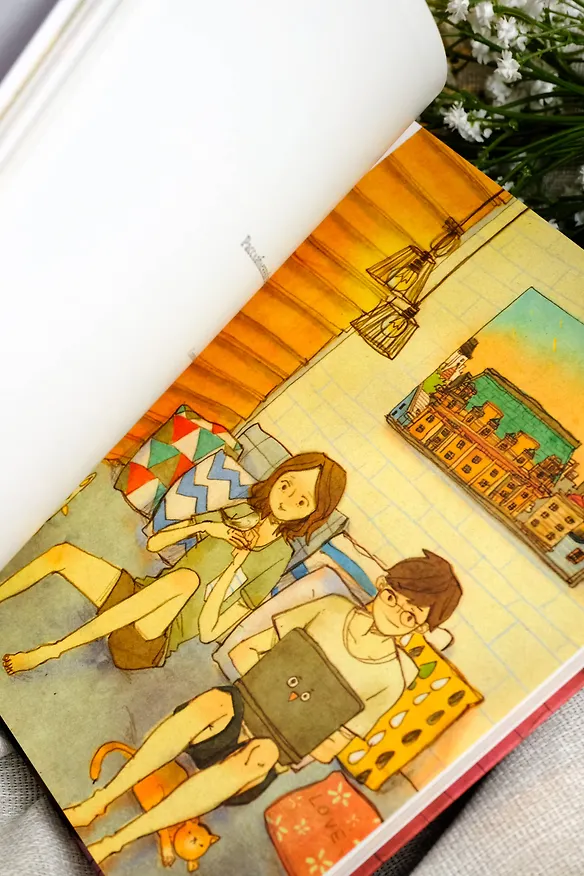 Книга История любви. Уютные иллюстрации Puuung. Книга 1 (Дами Пак) — 10