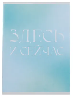 Тетрадь А4 80л кл. "Здесь и сейчас" скрепка, мел.картон, выб.лак 3083966