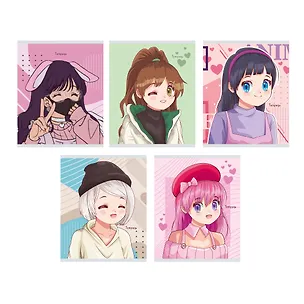 Тетрадь в клетку Listoff, "Подружки", 48 листов, в ассортименте 2980396