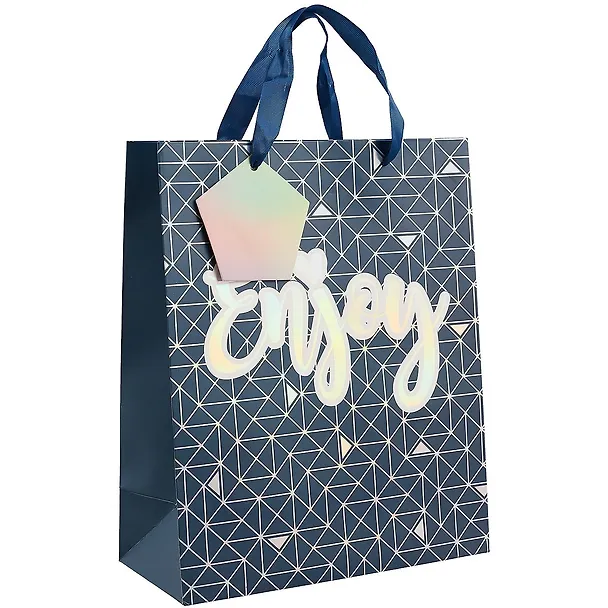 Пакет А4 32*26*12 "Enjoy" нейтр. бум.мат.ламинат 261771 — 1