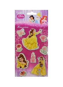 Наклейки объемные Принцесса (PR-AD06004) (C28069) (Disney) (3+) (упаковка)
