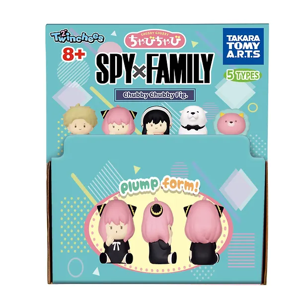 Фигурка коллекционная Twinchees Семья шпиона SPY X FAMILY Chubby Chubby в ассортименте (5см) (69030) 3124378 — 2