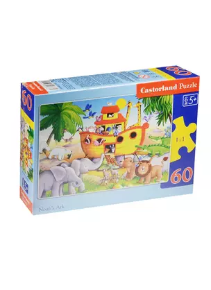 Пазлы 60 B-06861 Ноев ковчег (32х23см) (5+) (Castorland Puzzle) — 2539679 — 1