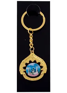 Брелок Ярославль Русь Святая (металл, цвет золото)