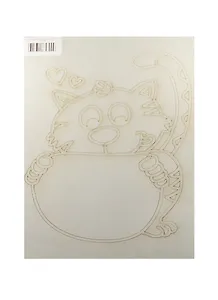 Песочная рамка Кошка №2 (А4) (653) (упаковка)