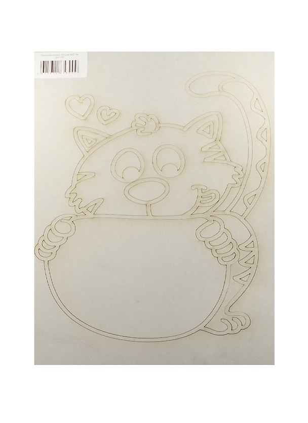 Песочная рамка Кошка №2 (А4) (653) (упаковка) 2535491 — 1