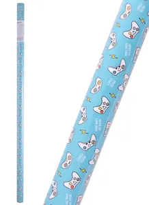 Бумага упаковочная 70*100см "Мои увлечения" суперглад., инд.уп.