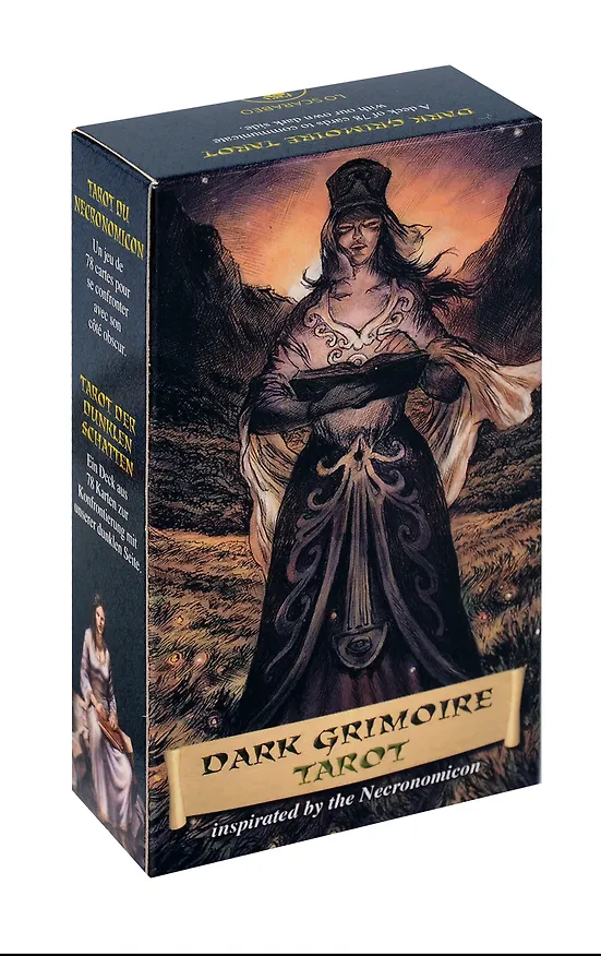 Книга DARK GRIMOIRE TAROT (78 карт+инструкция) (Микеле Пэнко) — 1