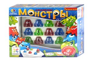 Игра, настольная, логическая, Bondibon/Бондибон , Монстры"" 2300491 — 1