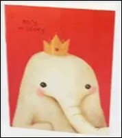 Блокнот "Волшебные слоны" Король (0101191) (Еж Стайл)