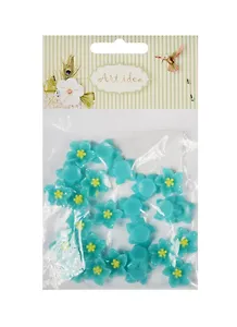 Цветы жасмина (B884) в пакете, 25 шт, мятный (11-08631-46)