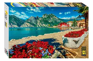 Пазл 500 "Озеро Гарда, Италия" 3134451