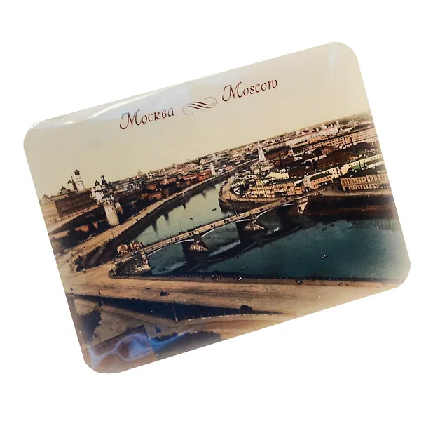 Магнитная открытка Москва Ретро Москва-река (МОРМск-04) 2574024 — 3