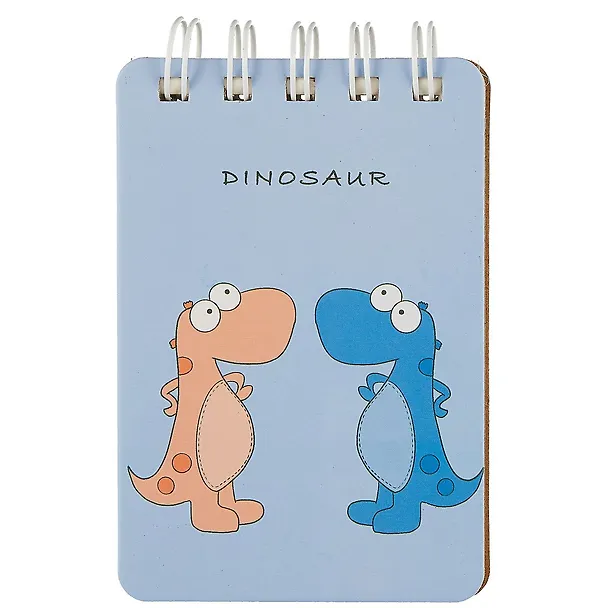 Блокнот А6 80л лин. 100*140 "Dinosaurs" на спирали, ассорти 262057 — 3