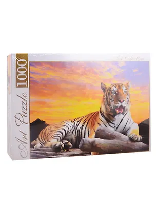 Пазл Тигр на закате Artpuzzle Рыжий кот 1000 элементов ГИАП1000-4427 2794761