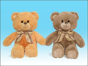 Мягкая игрушка Медведь кор. классический малый (звук) (LA 8516A) 2313235