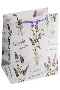 Пакет подарочный бумажный А5 "Lavender is love"