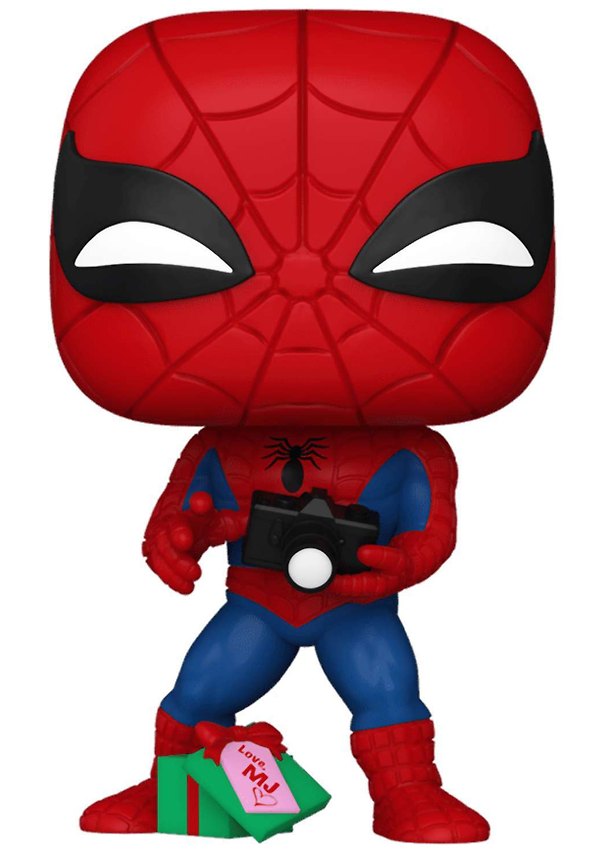 Фигурка Funko POP! Bobble Marvel Spider-Man with Gift (1441) (Fun82877) 3118629 — 1