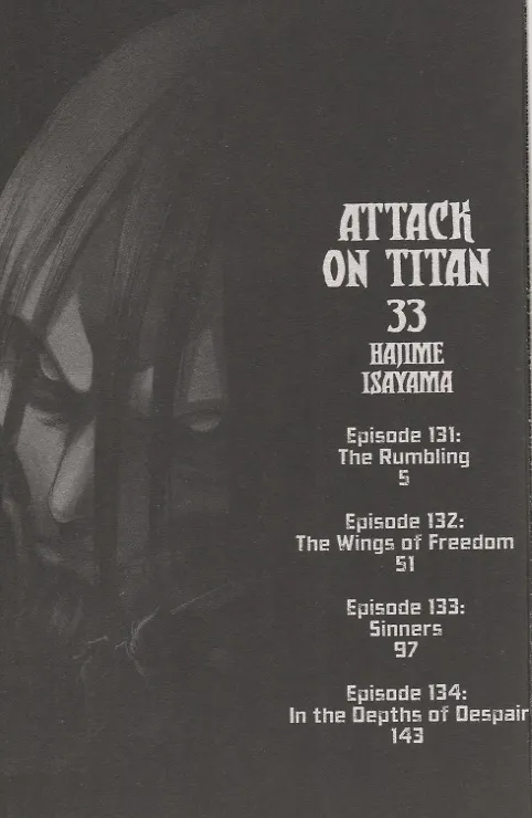 Книга Attack on Titan 33 (Hajime Isayama) — 2