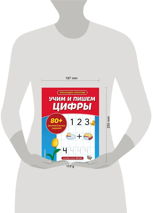 Книга Учим и пишем цифры (Александра Соколова) — 5