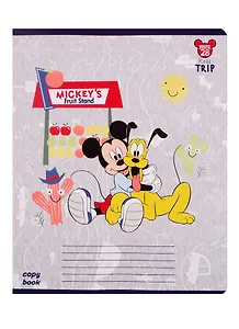 Тетрадь в клетку Hatber, "Микки Маус (Disney)", 12 листов, в ассортименте
