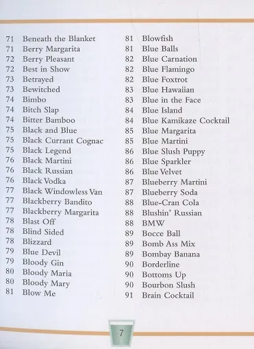 Книга Big Bad-Ass Book of Cocktails: 1,500 Recipes to Mix It Up! (Пол Кнорр) — 4