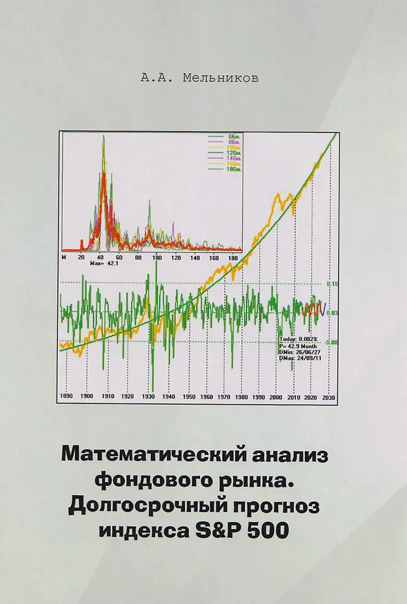 Книга Математический анализ фондового рынка. Долгосрочный прогноз индекса S&P 501 (Александр Мельников) — 1