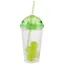 Стакан с пластмассовыми кубиками льда (зеленый) (400мл) (42708) — 2614069 — 1