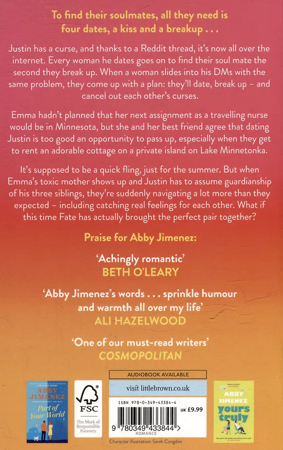 Книга Just For The Summer (Эбби Хименес) — 2