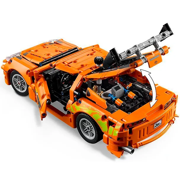 42204 Конструктор детский LEGO Technic Форсаж: Тойота Супра MK4, 810 деталей, возраст 9+ 3169409 — 6