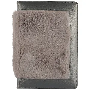 Недатированный ежедневник «Наппа», графитовый 120 листов, А5