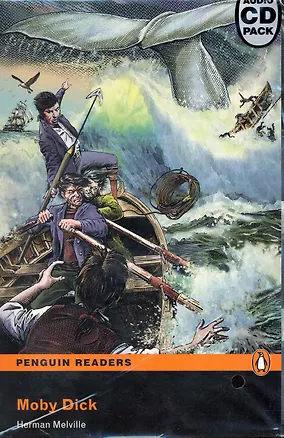 Книга Moby Dick. Level 2 / (+2CD) (мягк) (Penguin Readers) (Audio CD Pack) Melville H. (Британия ИЛТ) (Герман Мелвилл)