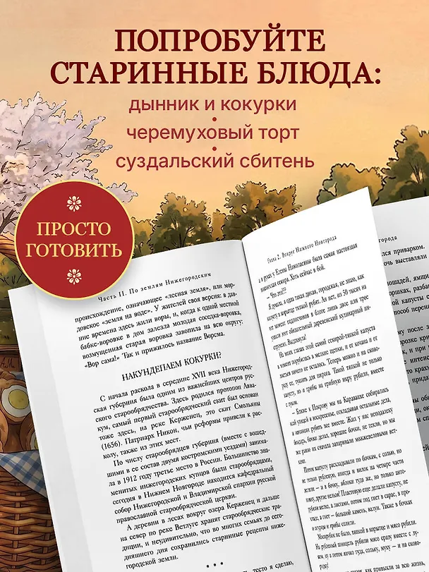 Книга Уютная Россия. Владимирские и нижегородские вкусы (новая редакция) (Юлия Евдокимова) — 9