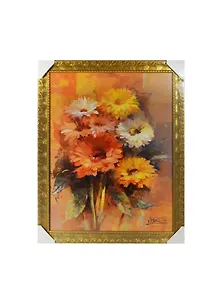 Картина Цветочный букет (sj 72) (40х50)