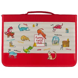 Папка для тетрадей «Прикольные коты»