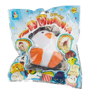 Игрушка-антистресс, 1TOY/Вантой, мммняшка squishy (сквиши), сидящий пингвин w70/12/9/9