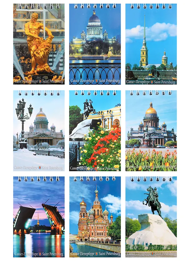 Блокнот "Санкт-Петербург", А7, 60 листов 302697 — 3