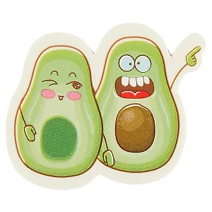 Ластик "Crazy avocado", инд.уп., ассорти