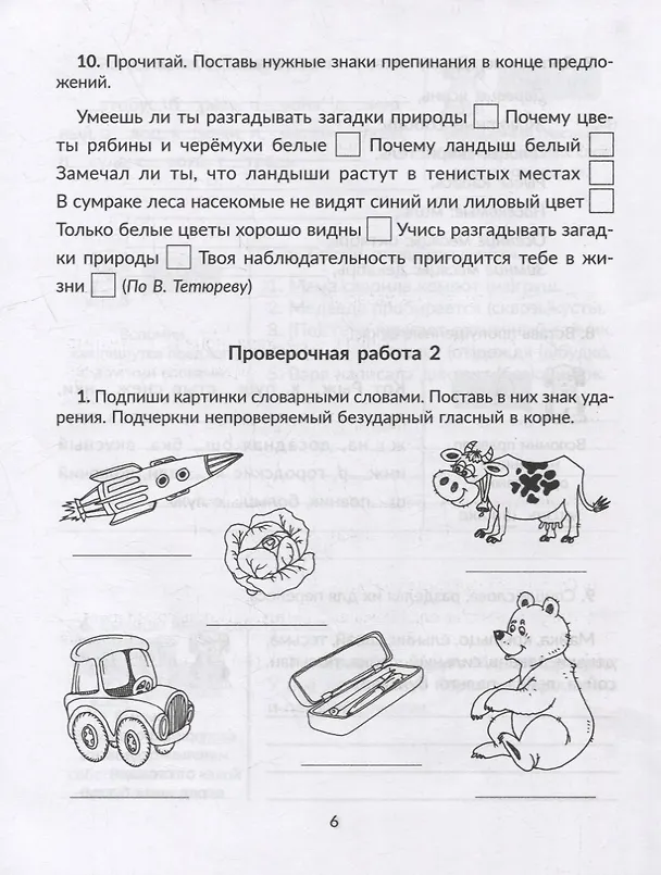 Книга Проверочные работы на все темы школьной программы по русскому языку. 1-4 классы (Ирина Стронская) — 5