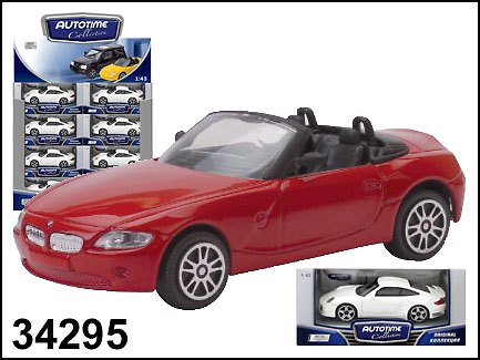 Машинка BMW Z4 (1:43) (34295) (коробка) 2294630 — 1
