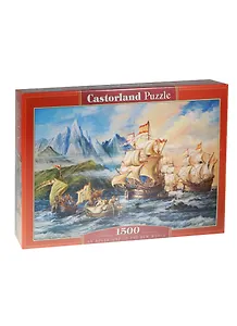 Пазл Castorland Приключения в Новом Свете 1500 эл. C-151349