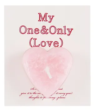 Чайная свеча на открытке Сердце My One and Only (12-Aidou-27) 3136744