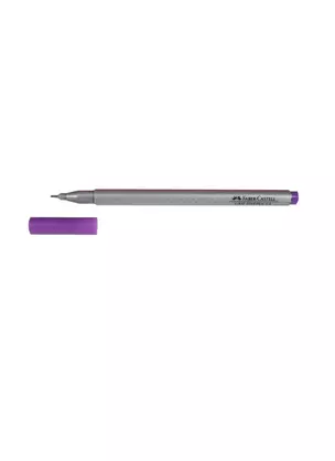 Ручка капиллярная фиолетовая "GRIP" 0,4мм, Faber-Castell — 229527 — 1