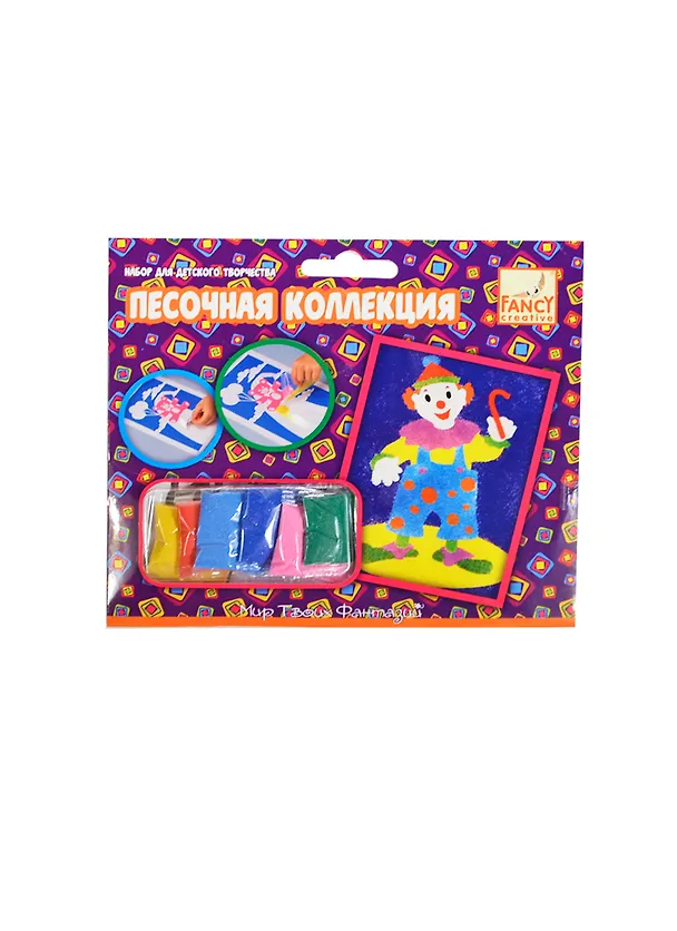 Картины из песка Песочная коллекция (FD080150) (C35764) (13х17см) (4 дизайна) (Fancy Creative) (набор д/творчества) (3+) (упаковка) 2420510 — 1