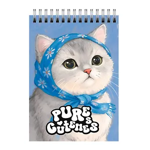 Блокнот А7 60л "Pure Cuteness.1" гребень