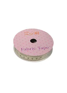 Тесьма хлопковая лапки (11001108) (1,5см х1,8м) (бобина)