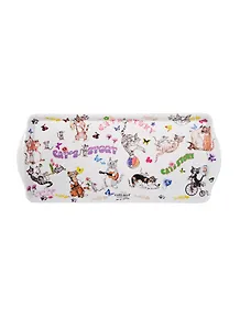 GiftLand Поднос сервировочный "Веселые кошки" 38,8*16,5см пластик ML-003