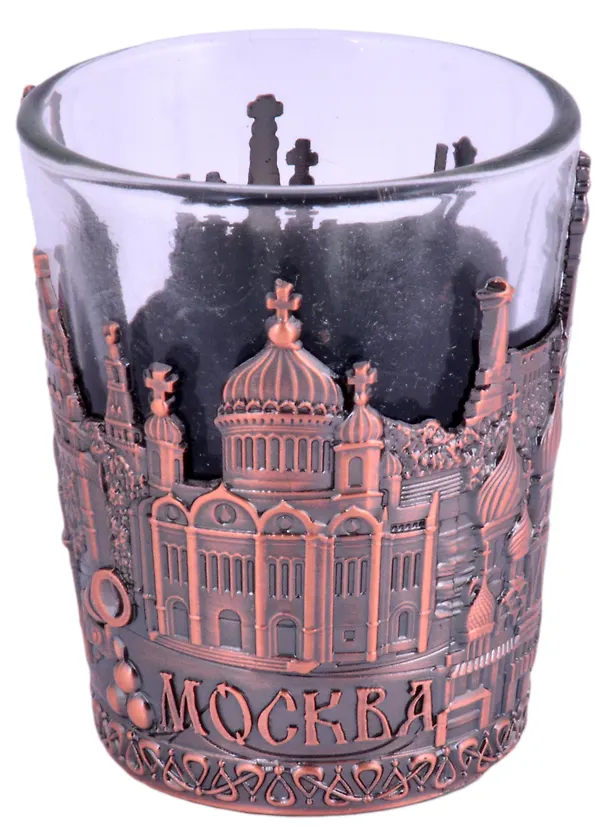 Стопка с мет.подставкой Москва цв.медь (505-19-CU) 2868381 — 1