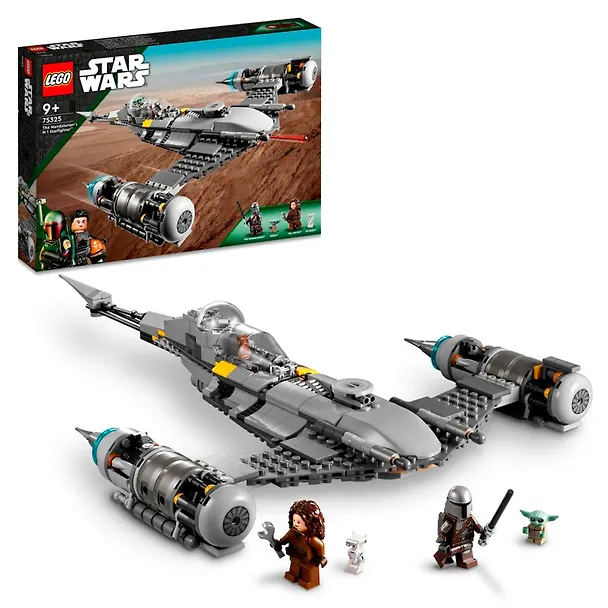 LEGO Star Wars: Звёздный истребитель Мандалорца N-1, 412 деталей (75325) 3126526 — 1